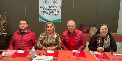 Encabeza Elías Pesina reunión regional de la Confederación Estatal de Regidores Priístas