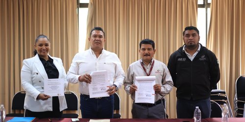 Alcalde firma con CONAFOR convenio de pago a brigadistas