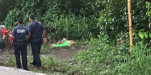 Localizan cuerpo desmembrado a un costado de carretera en la Huasteca