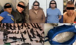 Aseguran armamento y droga en Chihuahua
