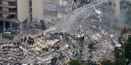 Roban identidades de muertos en derrumbe de edificio en Miami