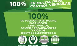 Se amplía programa de descuentos en multas de control vehicular