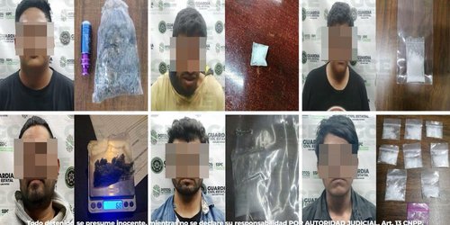 Guardia Civil detuvo a 208 personas en una semana