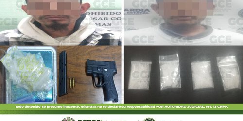 Desmantelan punto de venta de droga en colonia Prados: Detienen a dos