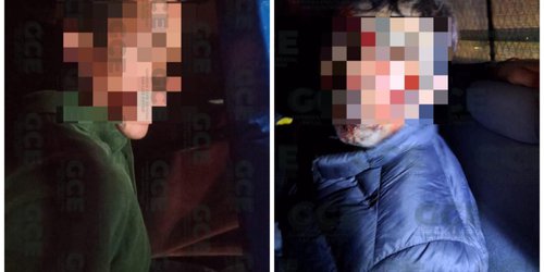 Reacción inmediata de Guardia Estatal permite la captura de dos presuntos robacoches