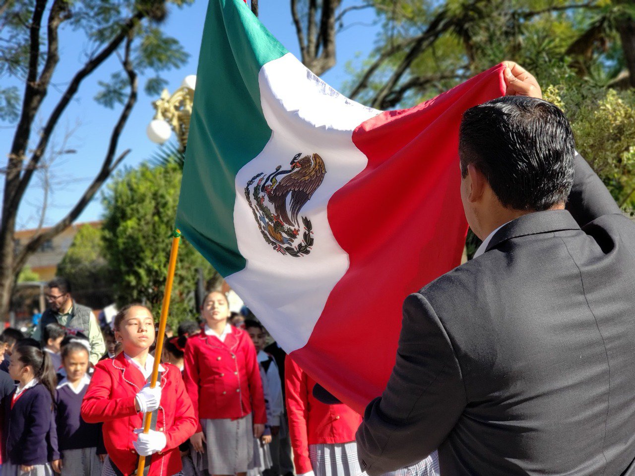Acto Civico Honores A La Bandera