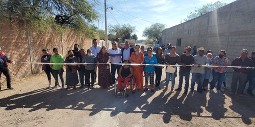 Alcalde Arnulfo Urbiola inauguró drenaje sanitario en barrio Los Ángeles