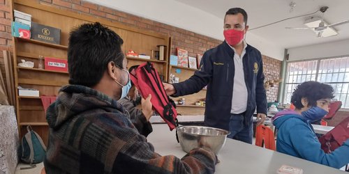 Diputado visitó escuelas de Educación Especial de Rioverde