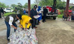 Mantienen apoyo a familias huastecas afectadas por el huracán