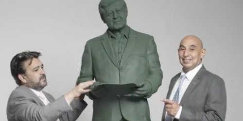 Presentarán estatua de AMLO en la Ciudad de México