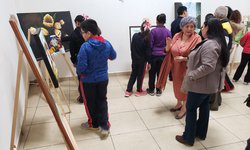 Más de 40 cuadros en exposición por el Día Internacional de la Mujer