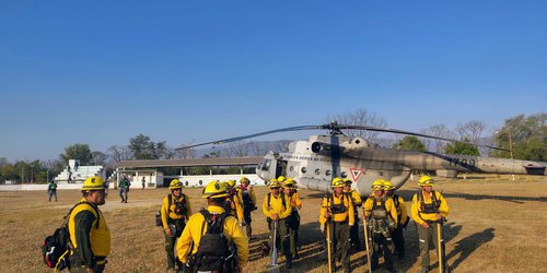 Refuerzan estrategia estatal contra incendios forestales