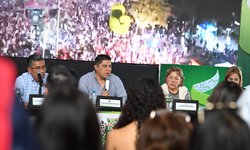 Ricardo Gallardo encabeza presentación de la FENAE en Soledad