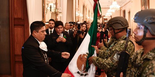 Ricardo Gallardo conmemora el 215 aniversario de inicio de la Independencia de México