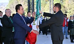 Encabeza SGG juramento de Bandera de las y los alumnos de Tercer Grado del SEER