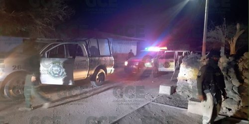Enfrentamiento de la policía y delincuentes en Guadalcázar