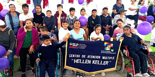 Invitan a inscribir a niños con discapacidad intelectual a Centro de Atención Múltiple Helen Keller