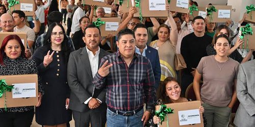 Emprendedores agradecen a Gobierno Estatal por financiamientos