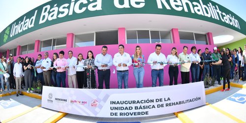 Con nueva UBR de Rioverde se avanza en la inclusión social: Ricardo Gallardo