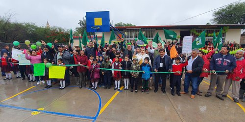Alcalde inauguró construcción de aula en primaria "Juan Miranda" del Puente del Carmen