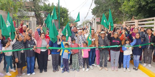 Extensa obra de pavimentación inauguró Alcalde Urbiola