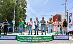 Ricardo Gallardo entrega rehabilitación de la Industrial Aviación