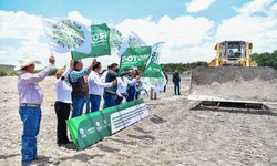 Gobernador inicia obras para aprovechar aguas residuales de Soledad