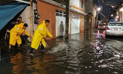 Padecen por inundaciones en Iztapalapa, Xochimilco y Tláhuac