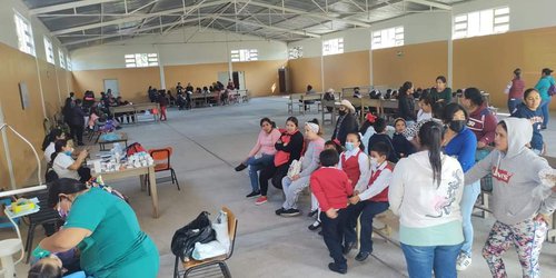 Realizaron jornada de asistencia social y médica a San José de la Flores