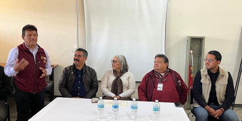 El profe Cruz García tomó protesta  como nuevo director del CCPI del INPI en Cárdenas