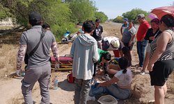 Dos jovencitas heridas en accidente de moto en carretera SCA