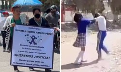 ¡No más Bullying! Bloquean acceso a Teotihuacán por muerte de estudiante