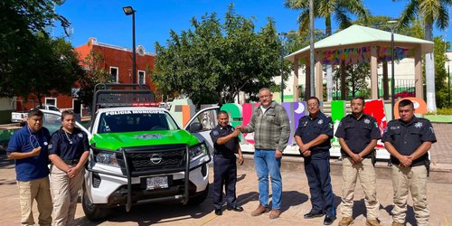 Lagunillas fortalece la seguridad pública con la entrega de nueva patrulla