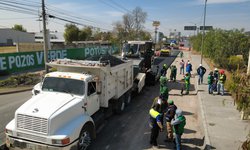 Laterales de carretera 57 reciben rehabilitación integral