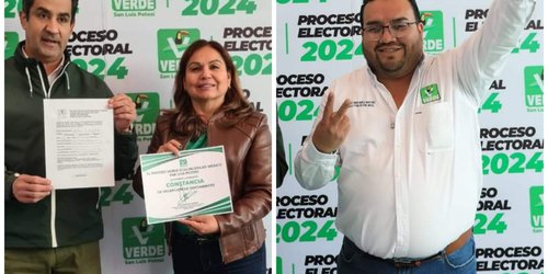 Alcaldes de Cerritos y Cárdenas buscarán candidaturas por el PVEM