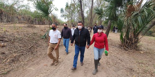 Retoma Municipio rescate del río verde; limpiaron y reforestaron