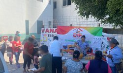 DIF Rioverde dona lonches a familias en el Hospital Regional