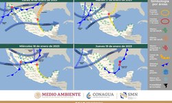 Frente Frío 24 propiciará rachas fuertes de viento con tolvaneras y ambiente gélido para SLP