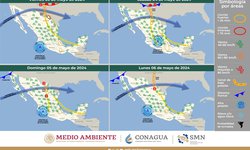 La segunda onda de calor mantendrá temperaturas superiores a los 40°C durante el fin de semana en zonas de San Luis Potosí