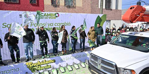 Gobernador Gallardo inicia modernización de 200 colonias de la zona metropolitana