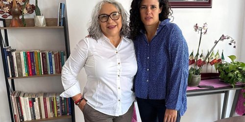 Rita Ozalia Rodríguez fortalece agenda de organización con la presidenta nacional de Morena, Luisa María Alcalde