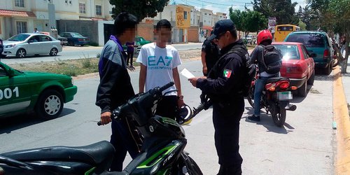 Sigue incremento de movilidad en motocicleta en Rioverde