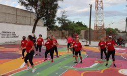 Gobierno Municipal y DIF Rioverde inauguran cancha de San Marcos