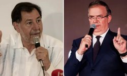 Pelea entre corcholatas: Noroña se burla de Marcelo Ebrard tras publicación en X