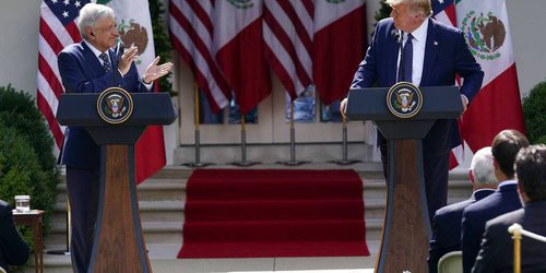 “No permitiremos que usen a México de piñata”, responde AMLO a Trump