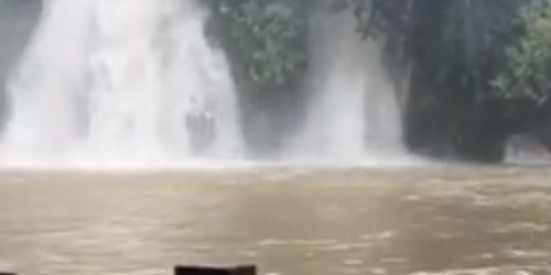 Sube caudal en ríos y parajes de Tamasopo por lluvias