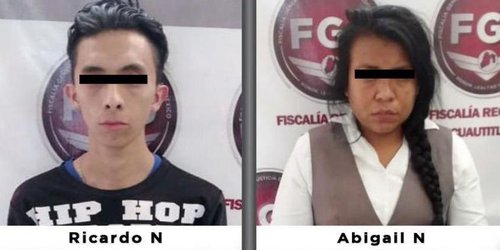 Detienen a pareja que robó ahorros de banco a un adulto mayor