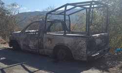 Se quema patrulla de Lagunillas: Era la única que tenían