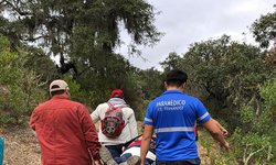 Peregrino murió cuando caminaba hacia Torrecitas