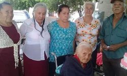Murió doña Petrita Bárcenas a los 108 años
